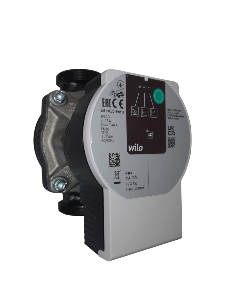 Wilo Pumpe Para 25-130/6-43/SC inklusive Netzkabel